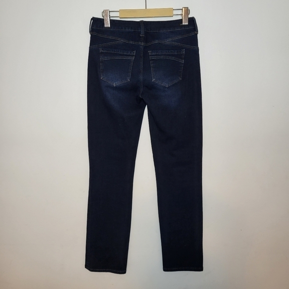 LiverpoolJeans Simone Hugger Straight Leg Dark Blue Jeans Size 27 - Picture 4 of 10